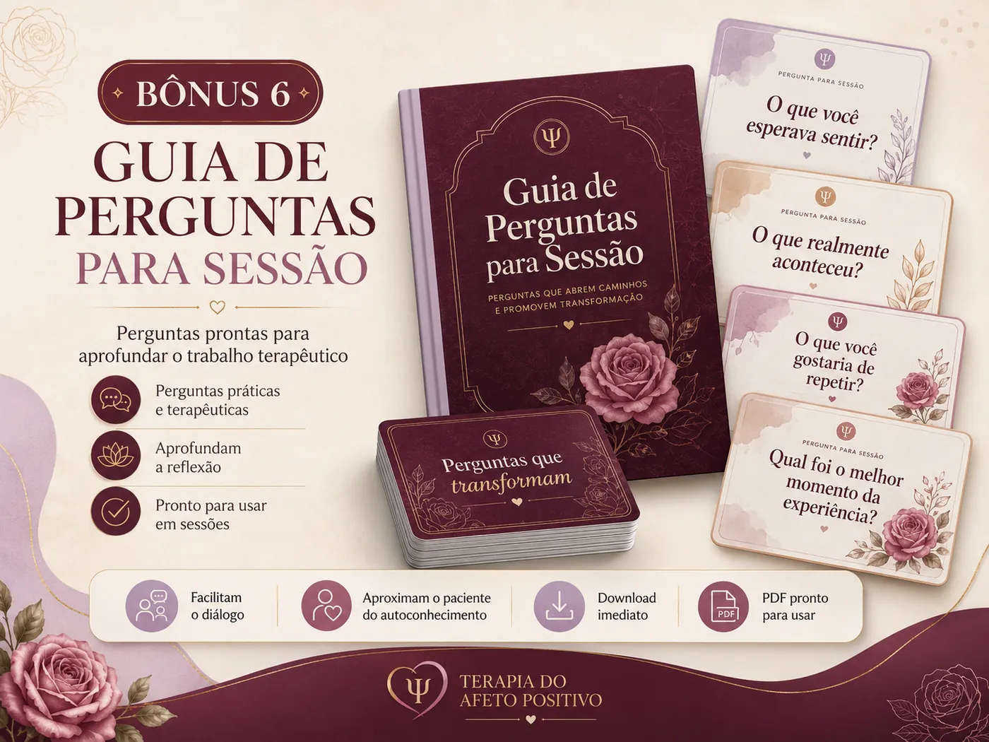 Guia de Perguntas para Sessão